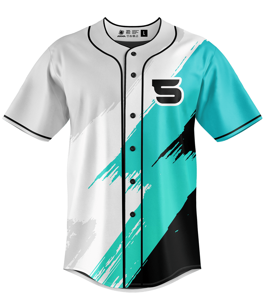 Spire Baseball Jersey - White - ARMA