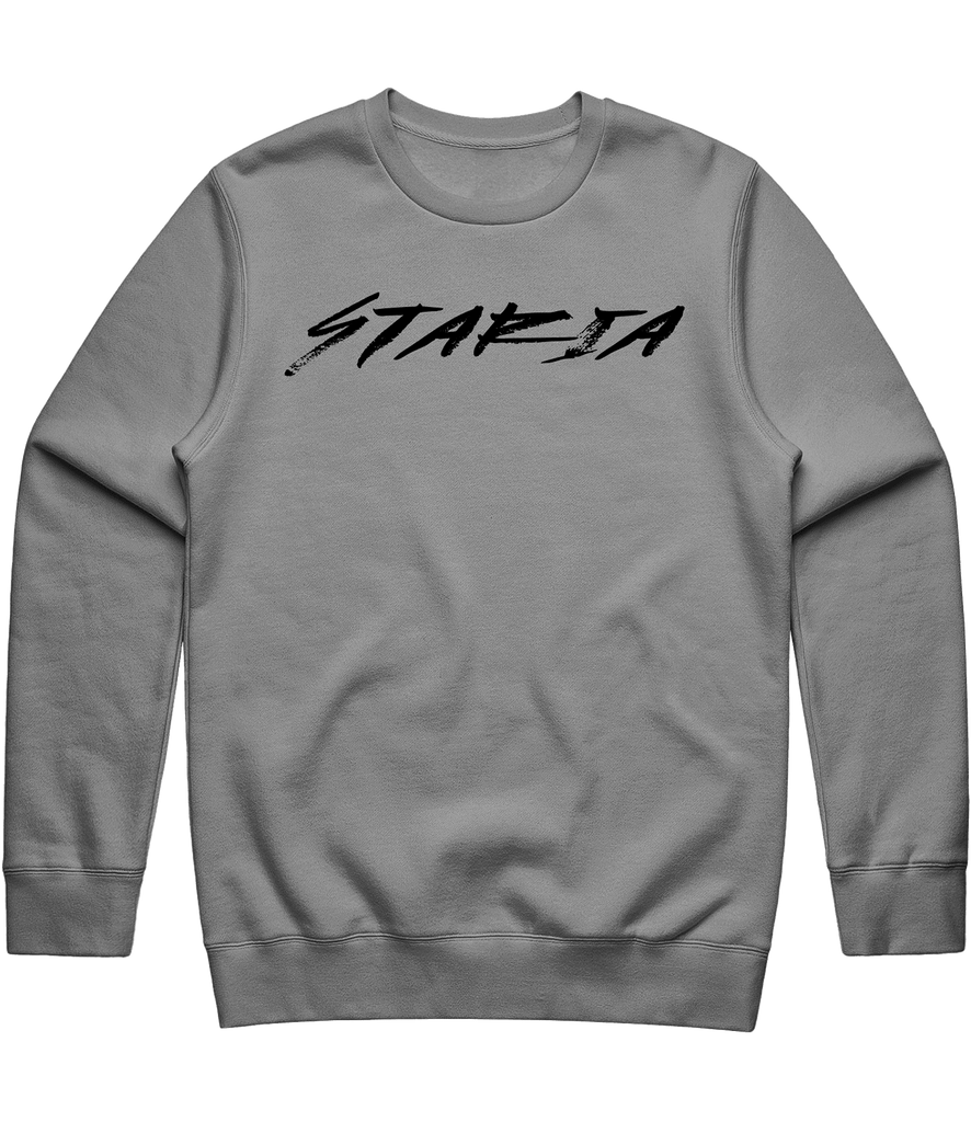 Staria Text Crewneck - Grey - ARMA