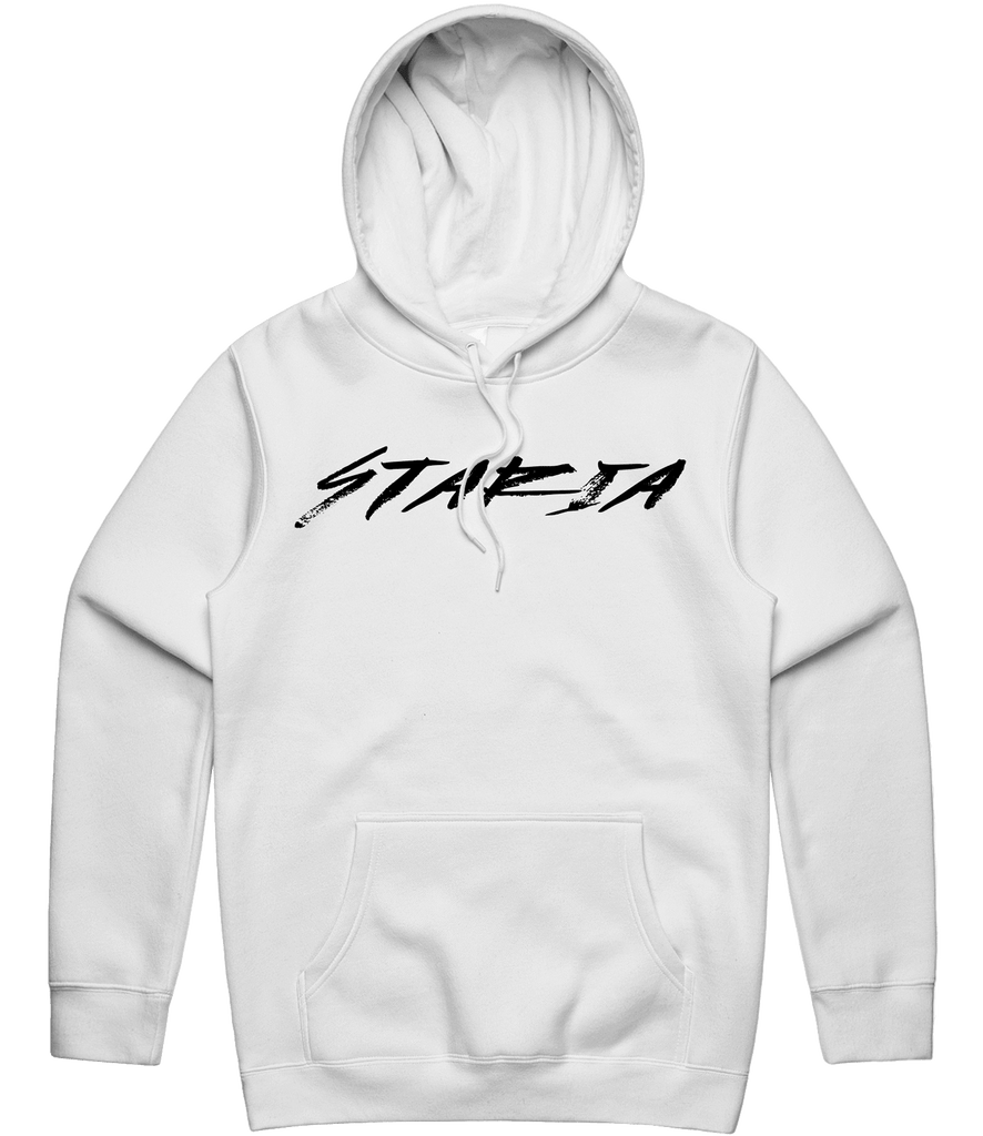 Staria Text Hoodie - White - ARMA