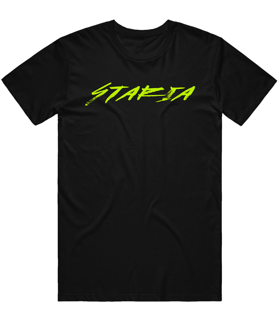 Staria Text Tee - Black - ARMA
