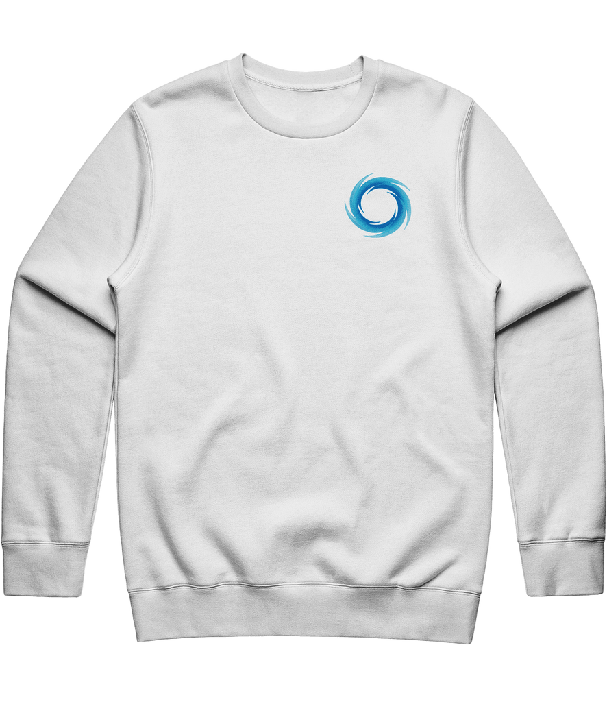 Storm Surge Icon Crewneck - White - ARMA