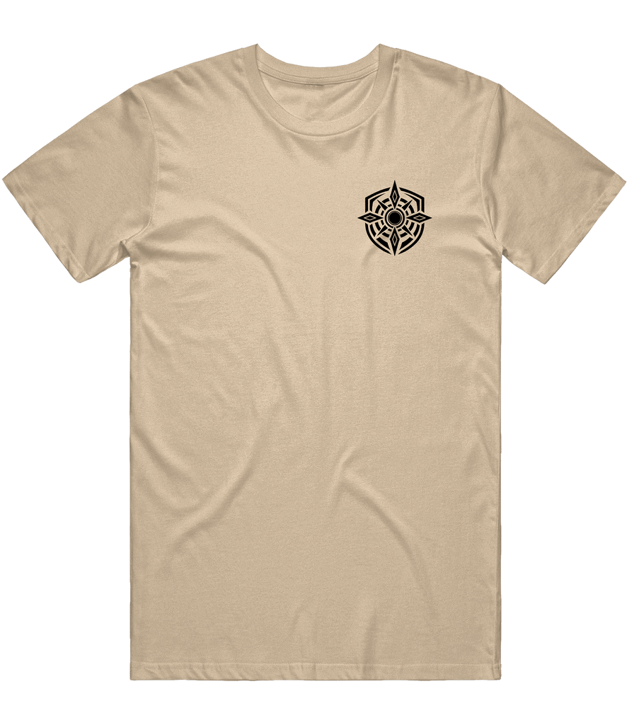 Sun Disc Gaming Icon Tee - Sand - ARMA