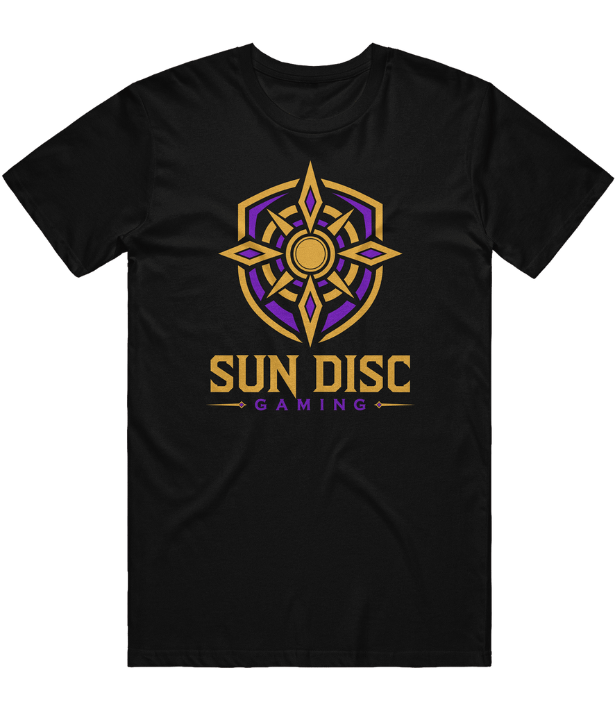 Sun Disc Gaming Logo Tee - Black - ARMA