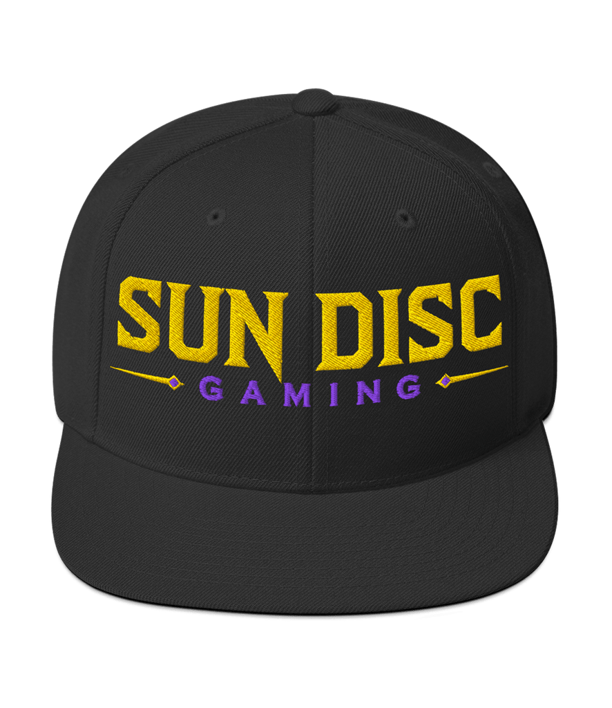 Sun Disc Gaming Snapback - Black - ARMA