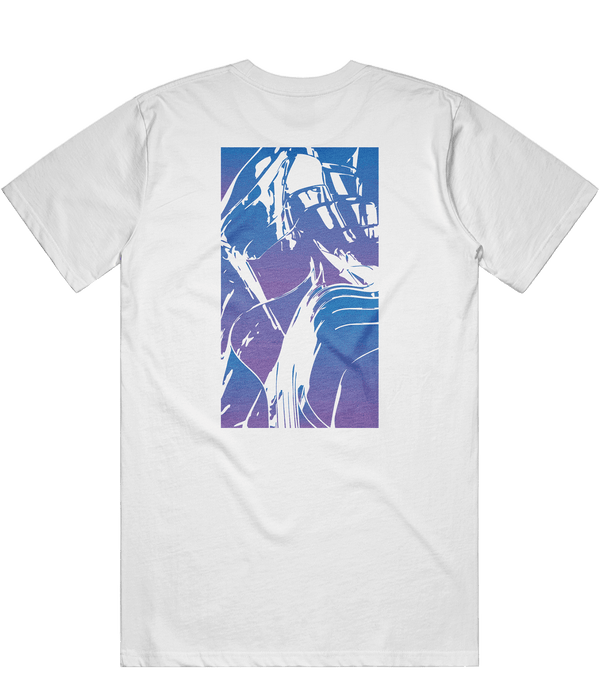 Supernova Text Tee - White - ARMA