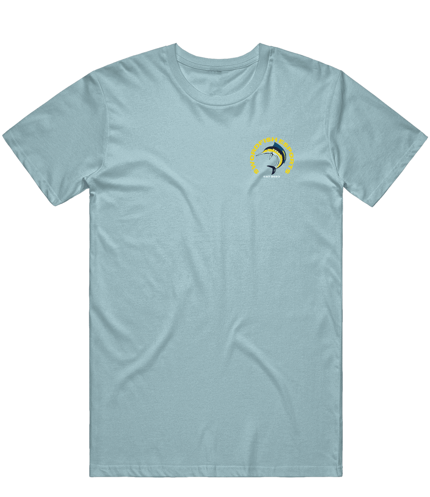 Swordfish Icon Tee - Light Blue - ARMA