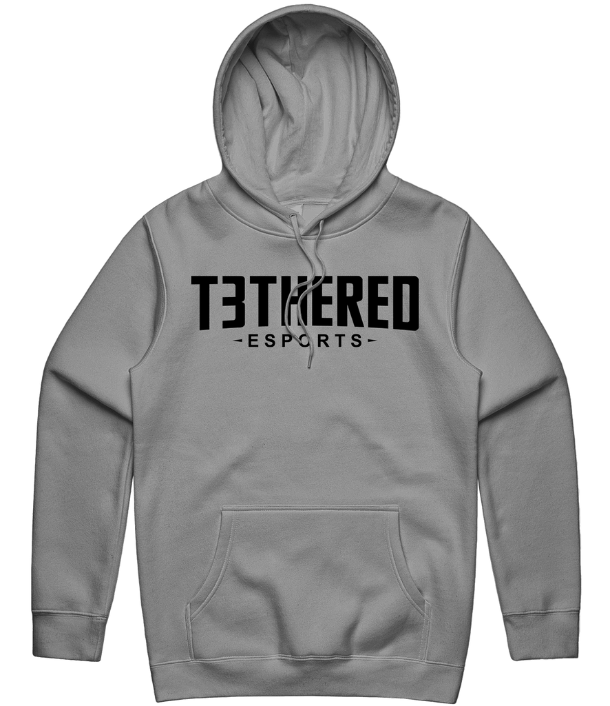 T3ATHERED Esports Text Hoodie - Grey - ARMA
