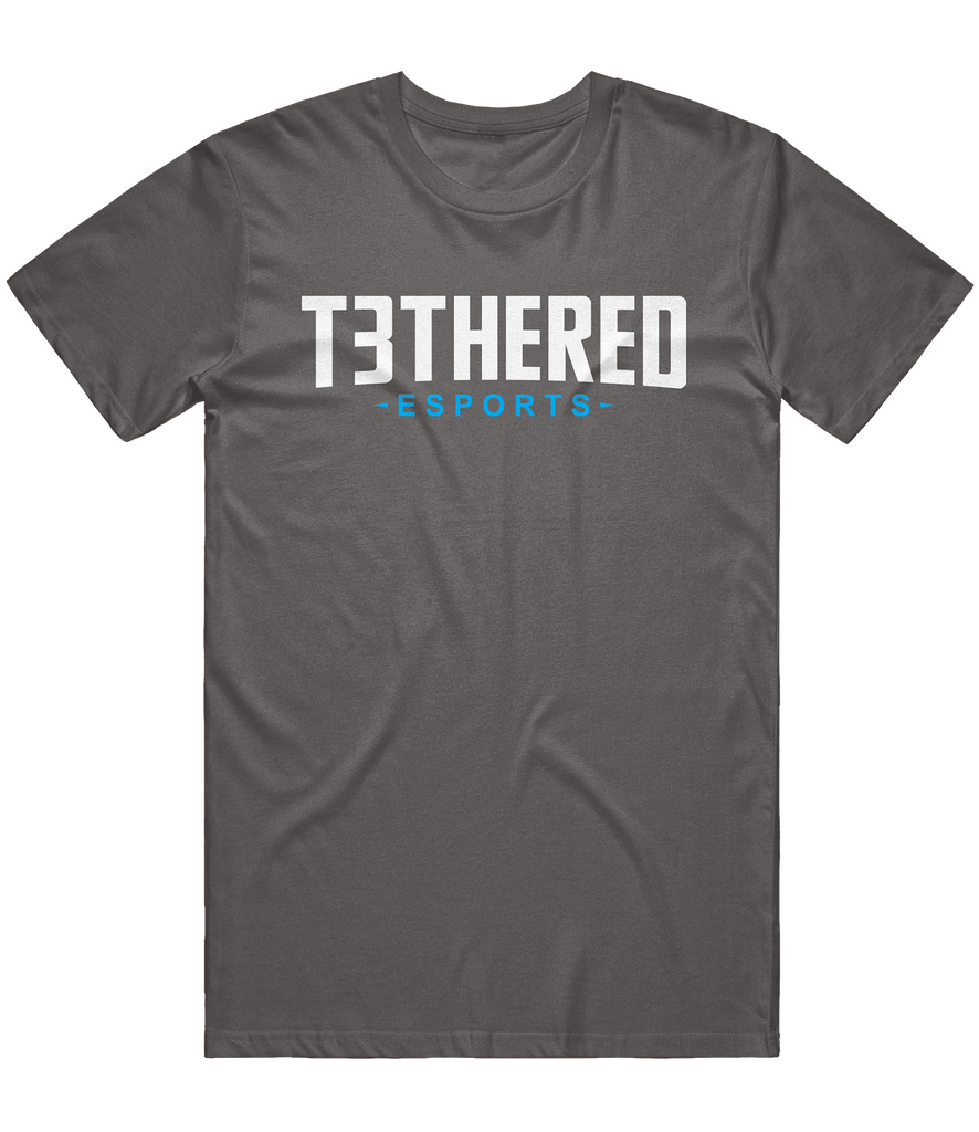 T3ATHERED Esports Text Tee - Charcoal - ARMA
