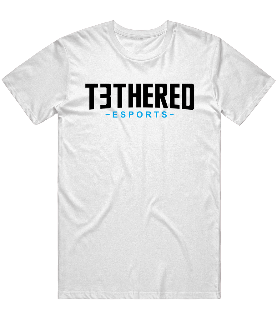 T3ATHERED Esports Text Tee - White - ARMA
