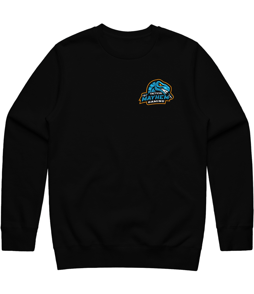 Tactical Mayhem Icon Crewneck - Black - ARMA