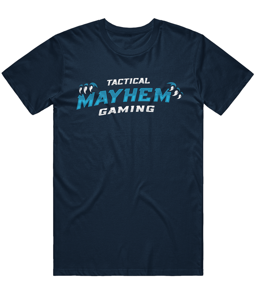 Tactical Mayhem Text Tee - Navy - ARMA