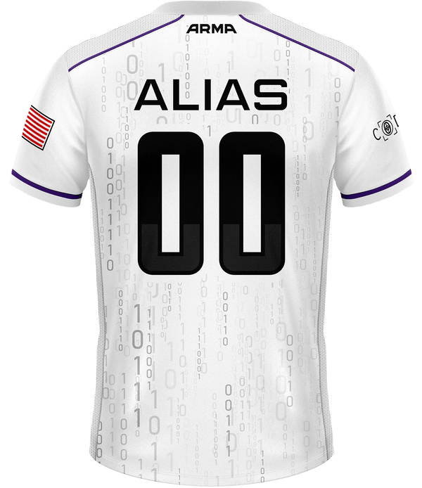 Team CODED ELITE Jersey - White - ARMA