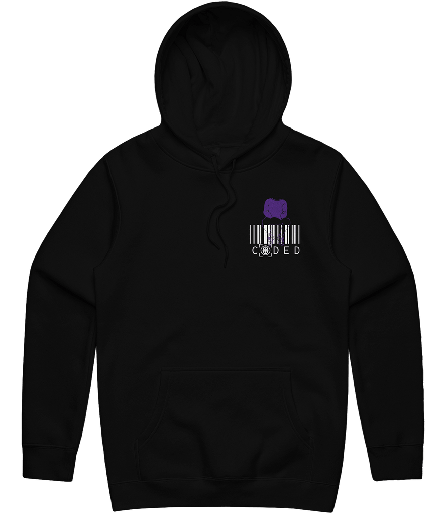 Team CODED Icon Hoodie - Black - ARMA