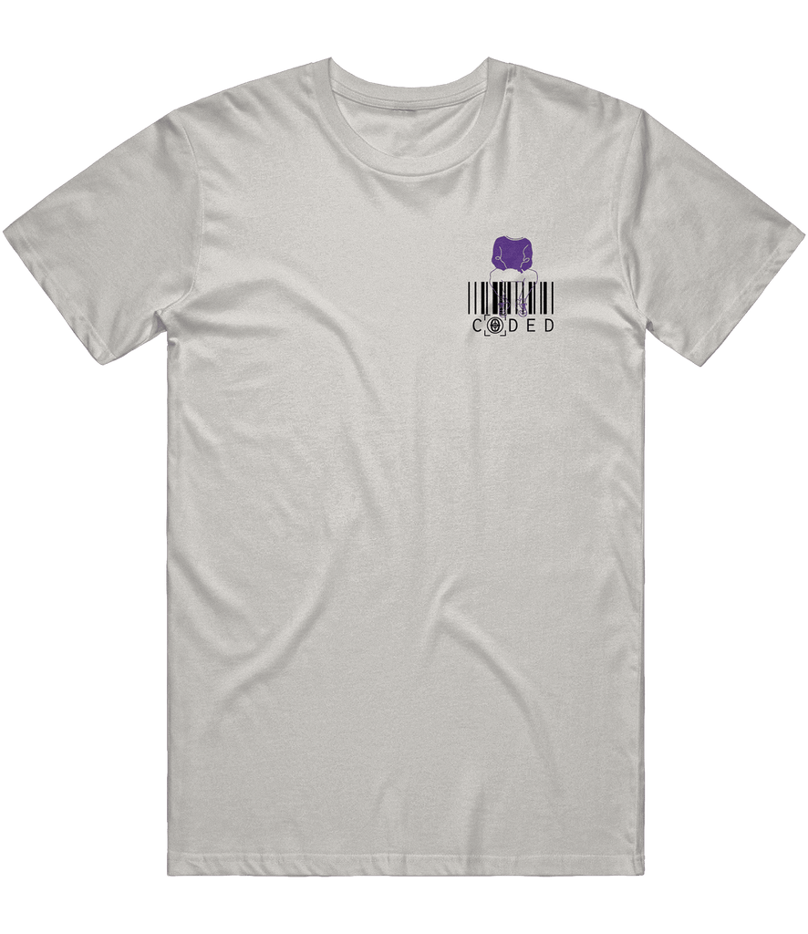 Team CODED Icon Tee - Light Grey - ARMA