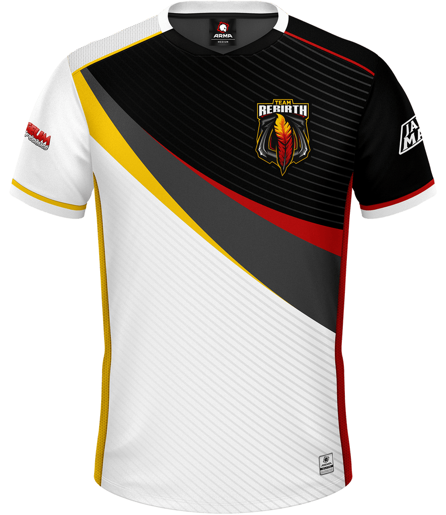 Team Rebirth ELITE Jersey - White - ARMA