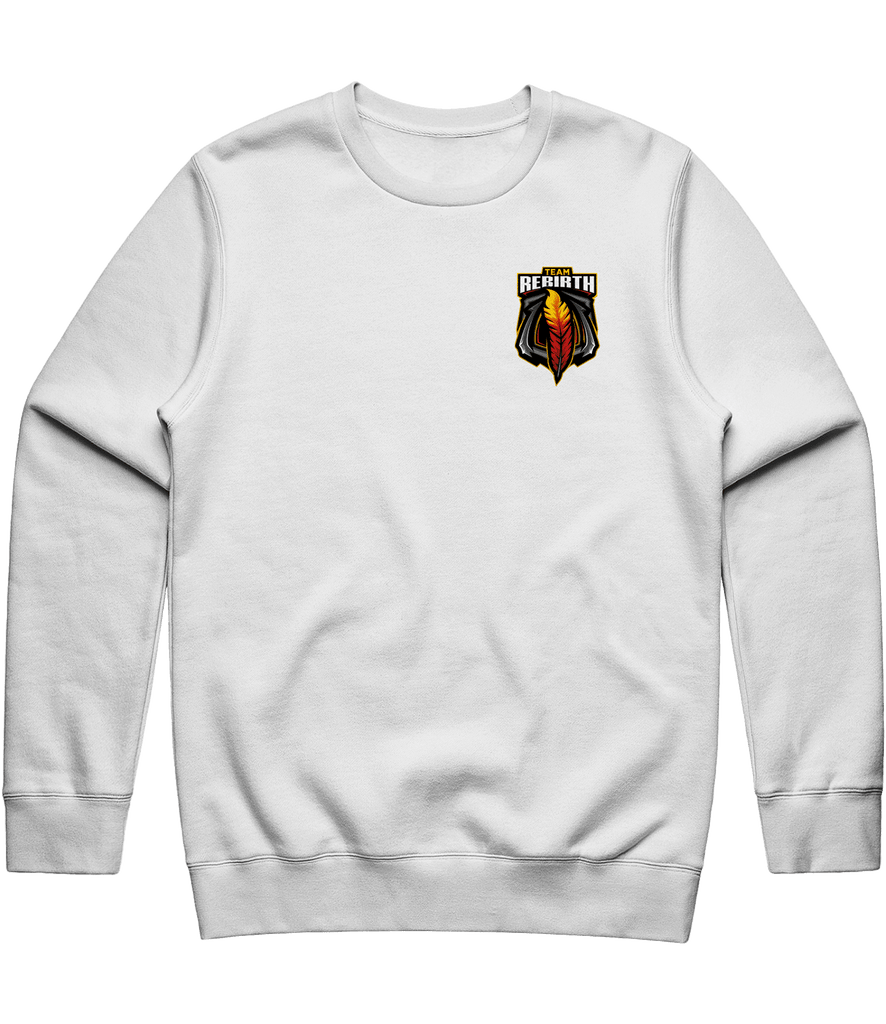 Team Rebirth Icon Crewneck - White - ARMA