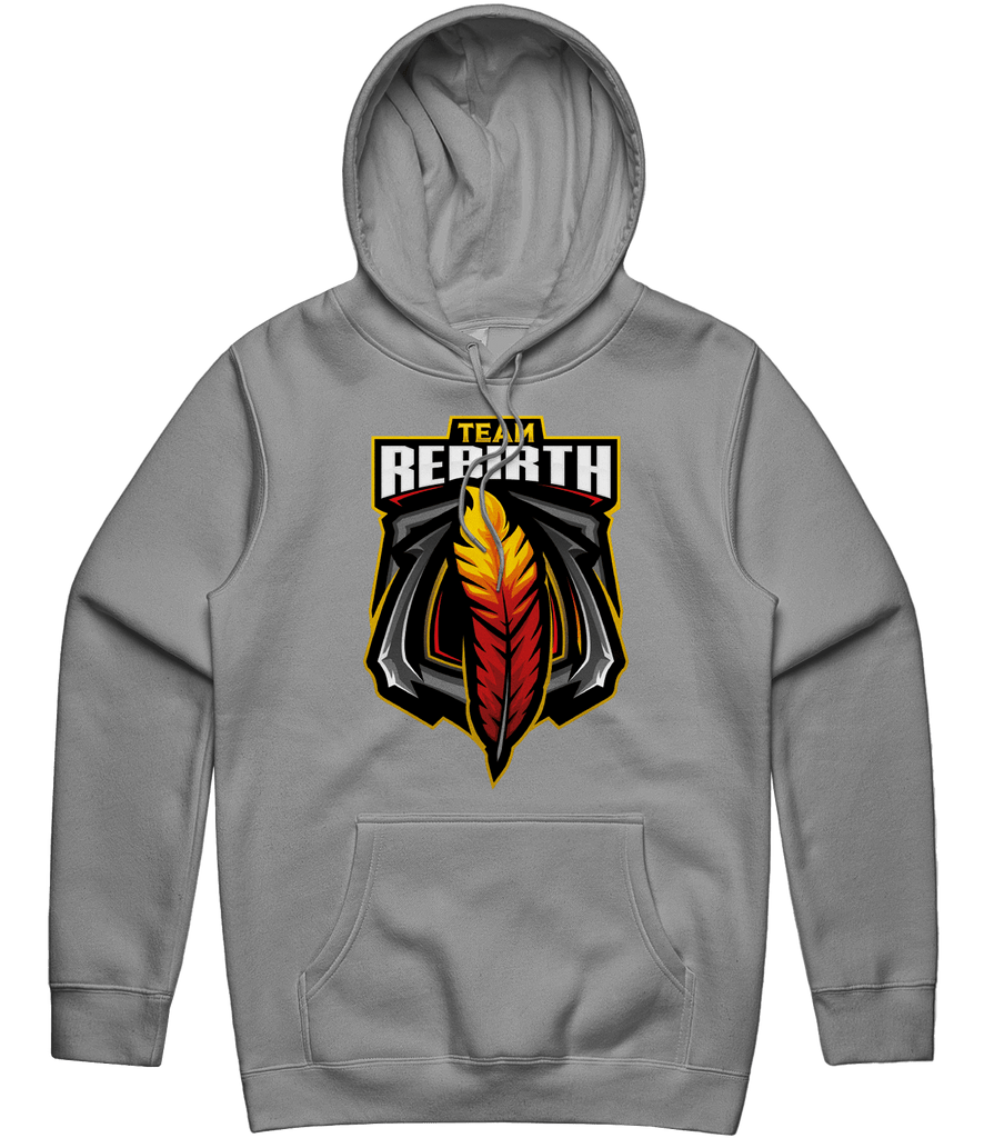 Team Rebirth Logo Hoodie - Grey - ARMA