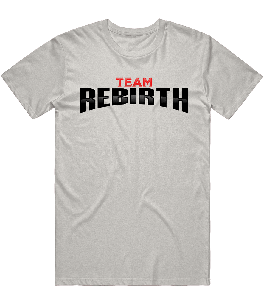 Team Rebirth Text Tee - Light Grey - ARMA
