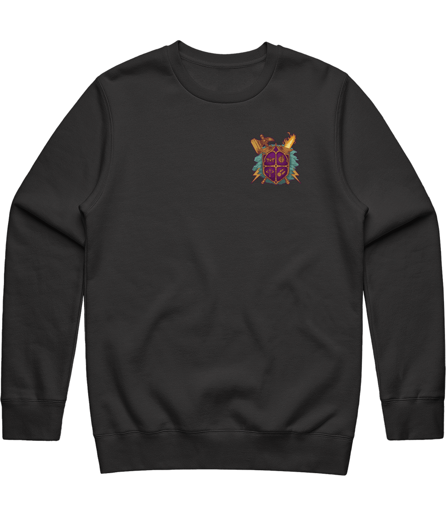The Mauve Avengers Icon Crewneck - Charcoal - ARMA