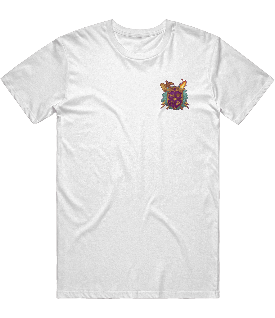 The Mauve Avengers Icon Tee - White - ARMA