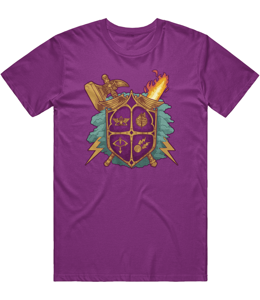 The Mauve Avengers Logo Tee - Purple - ARMA