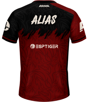 TwoFace ELITE Jersey - Red/Black - ARMA