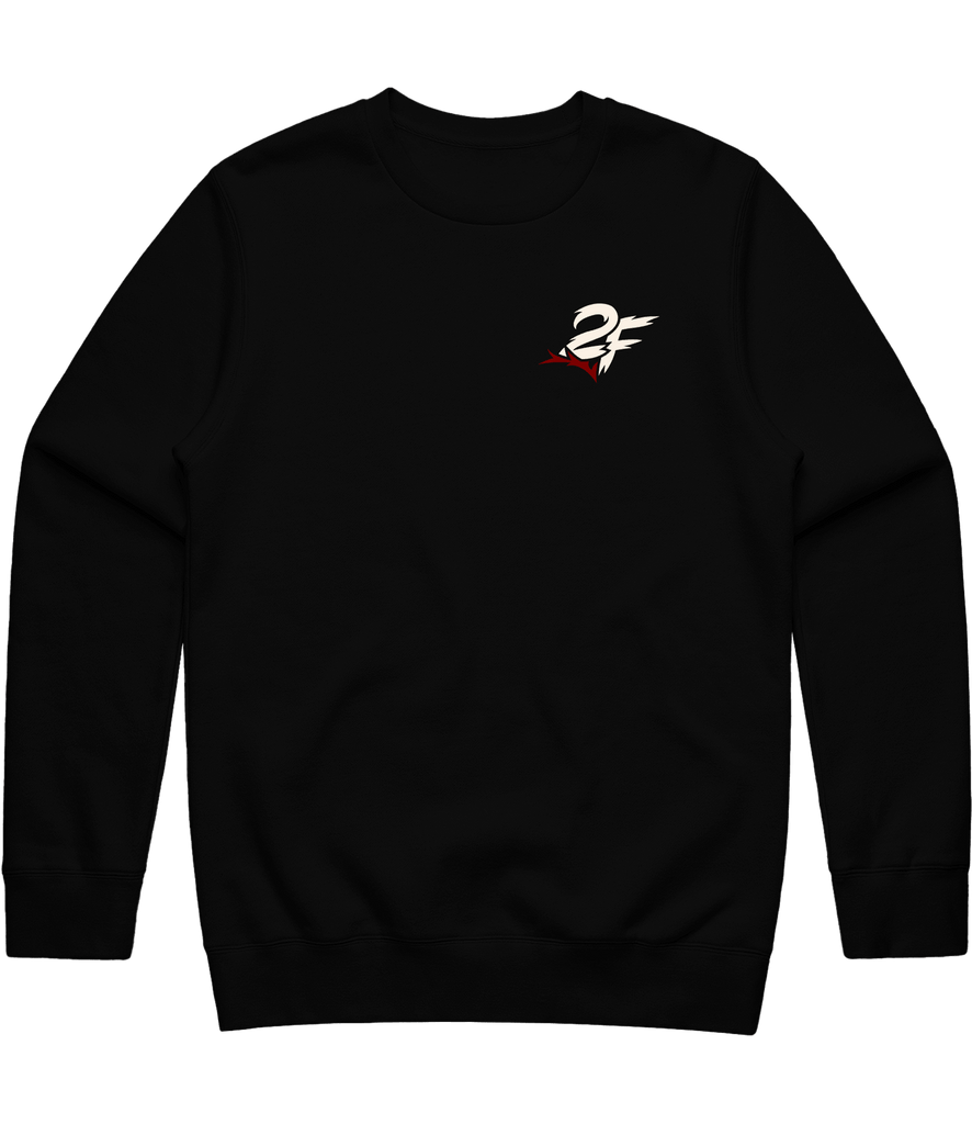 TwoFace Icon Crewneck - Black - ARMA