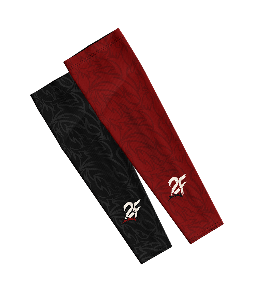 TwoFace PRO Sleeves - Red/Black - ARMA
