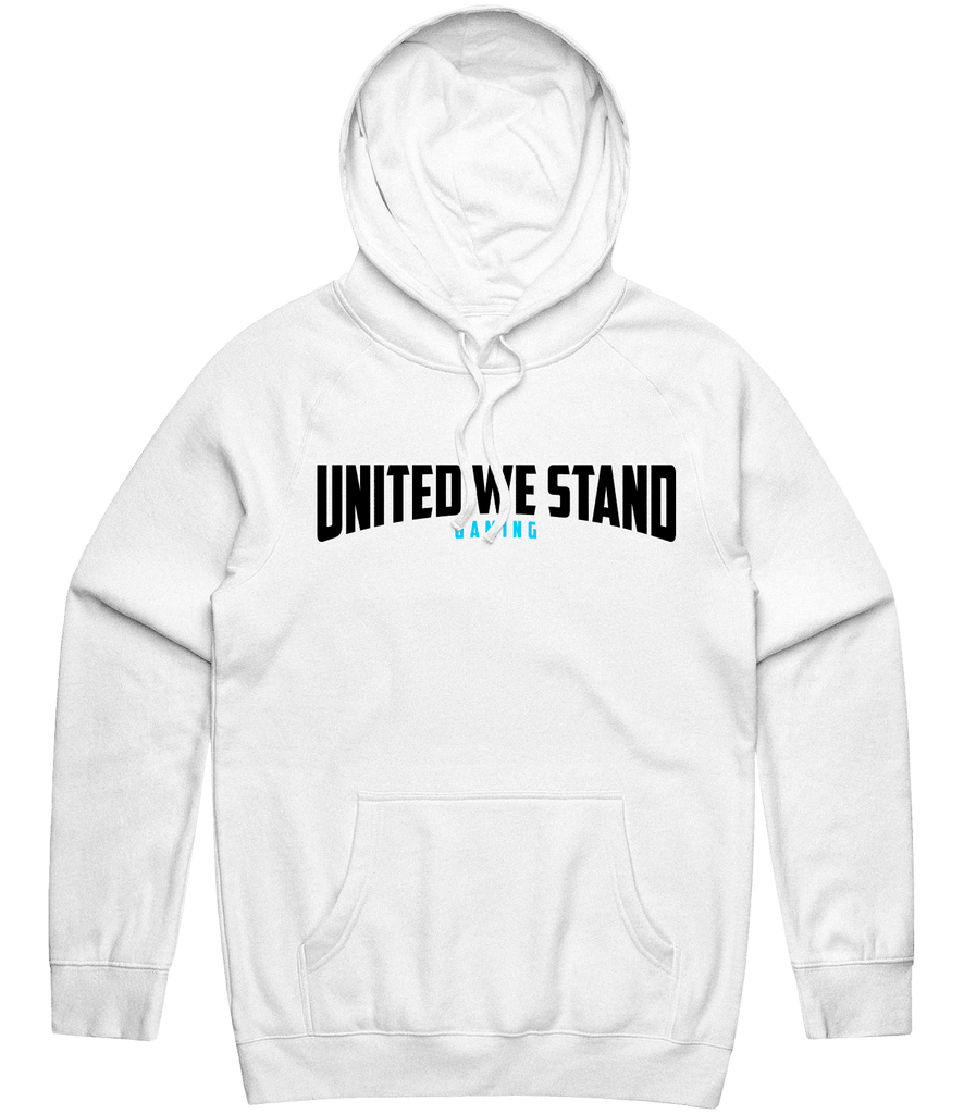 United We Stand Text Hoodie - White - ARMA