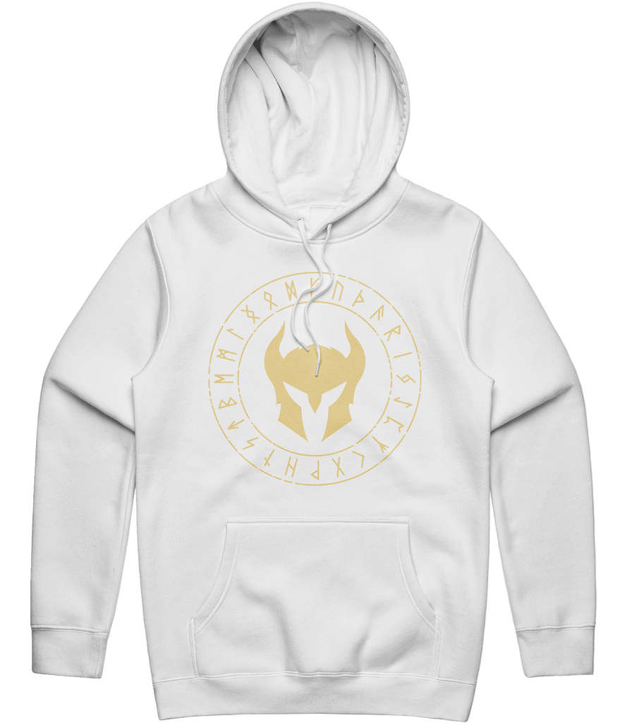 VALKYRIE Emblem Hoodie - White - ARMA