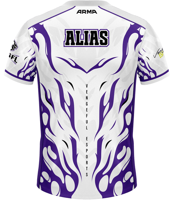 Vengeful ELITE Jersey - White - ARMA