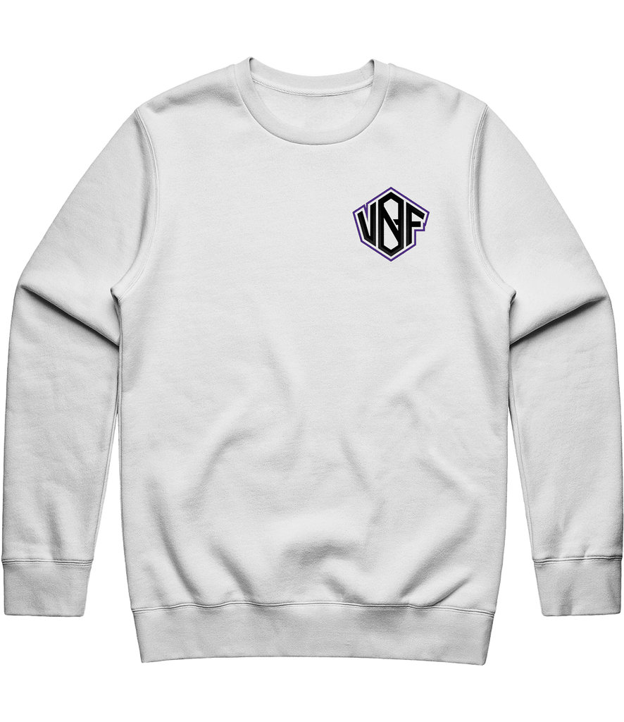 Vengeful Icon Crewneck - White - ARMA
