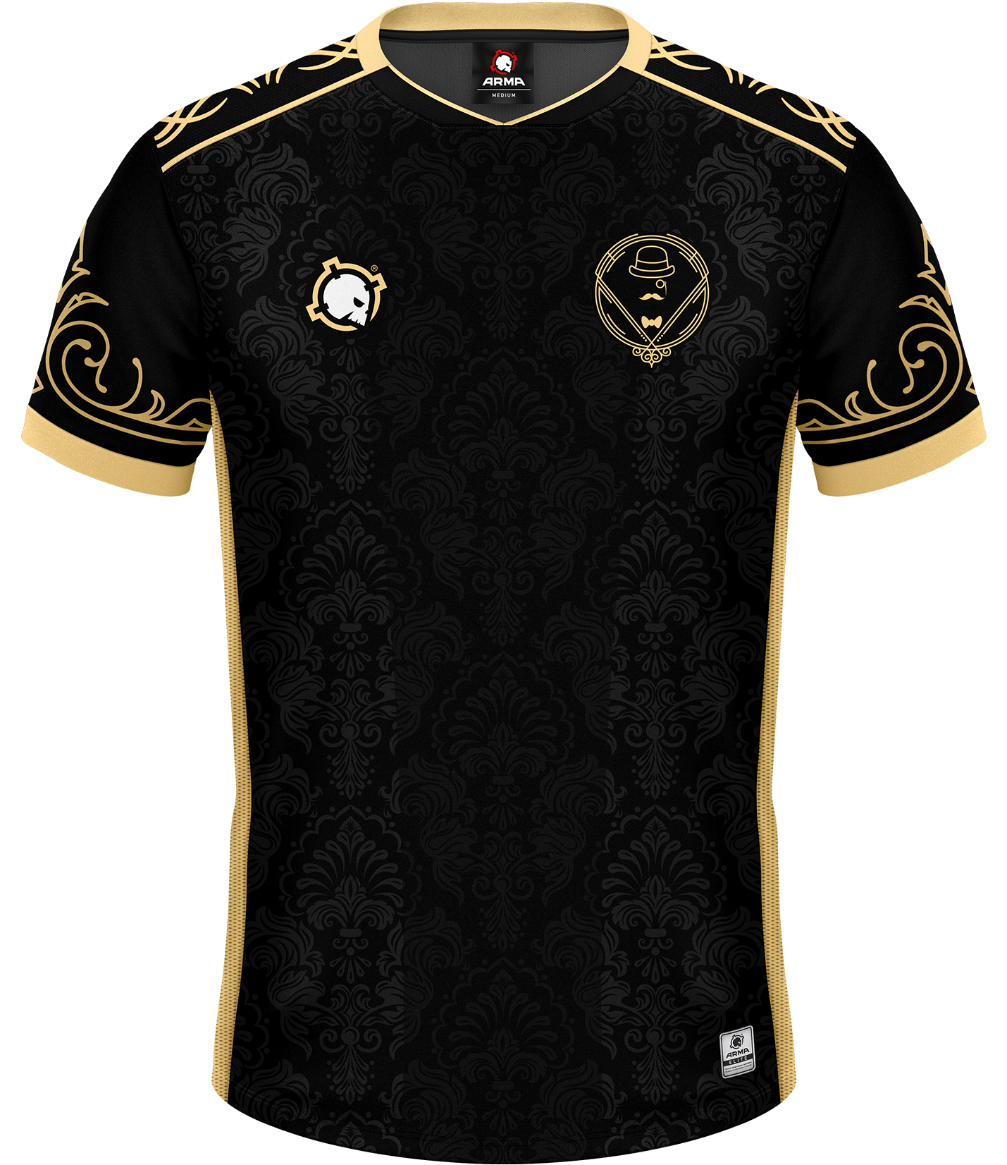 Vintage ELITE Jersey - Black - Custom Esports Jersey by ARMA