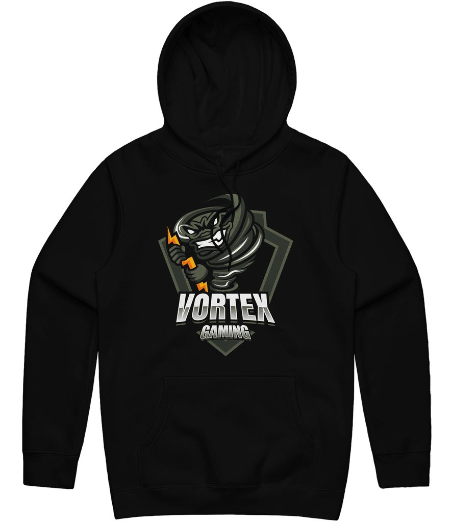 Vortex Logo Hoodie - Black - ARMA