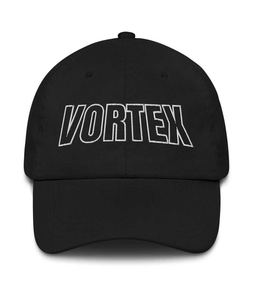 Vortex Dad Hat - Black