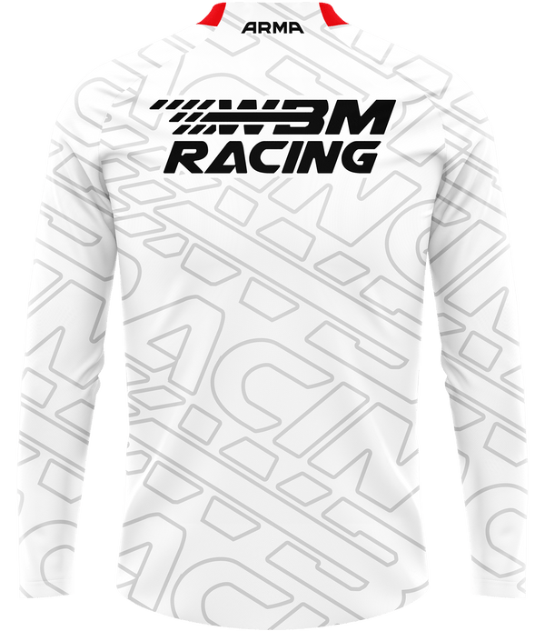WBM Racing ELITE Quarter Zip - White - ARMA
