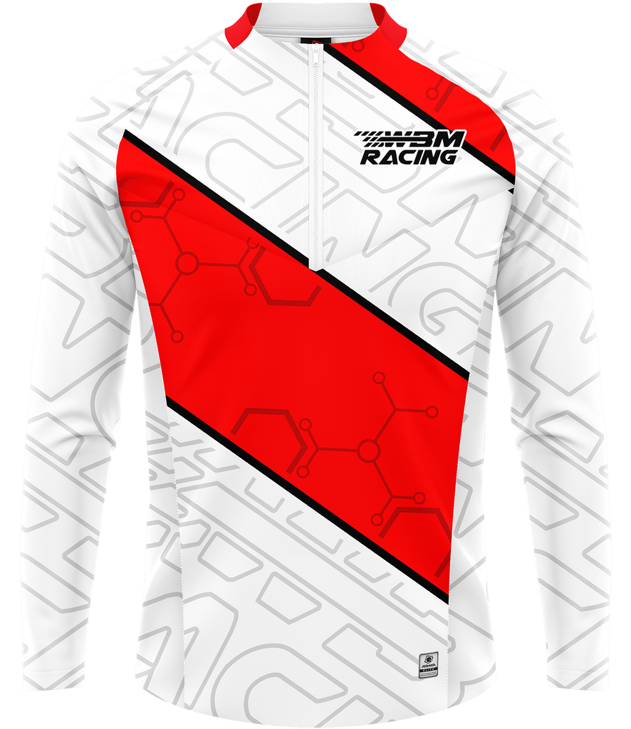 WBM Racing ELITE Quarter Zip - White - ARMA