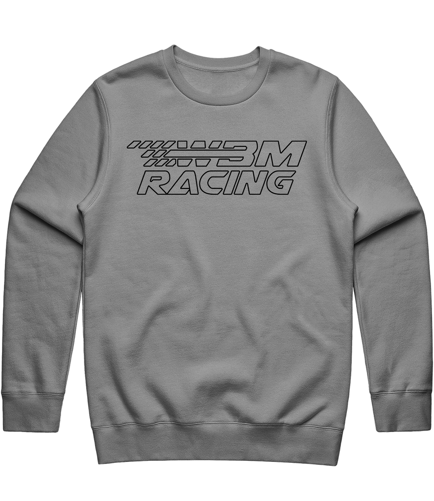 WBM Racing Outline Crewneck - Grey - ARMA