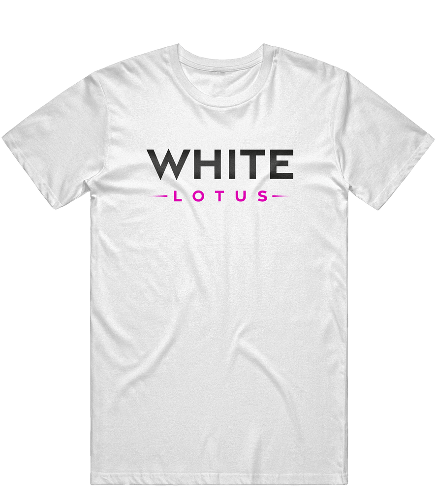 White Lotus Text Tee - White - ARMA