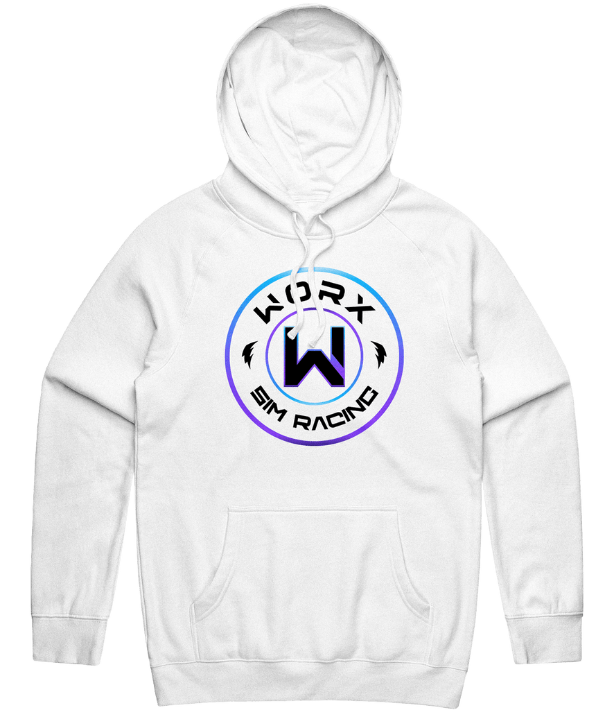 WORX Logo Hoodie - White - ARMA