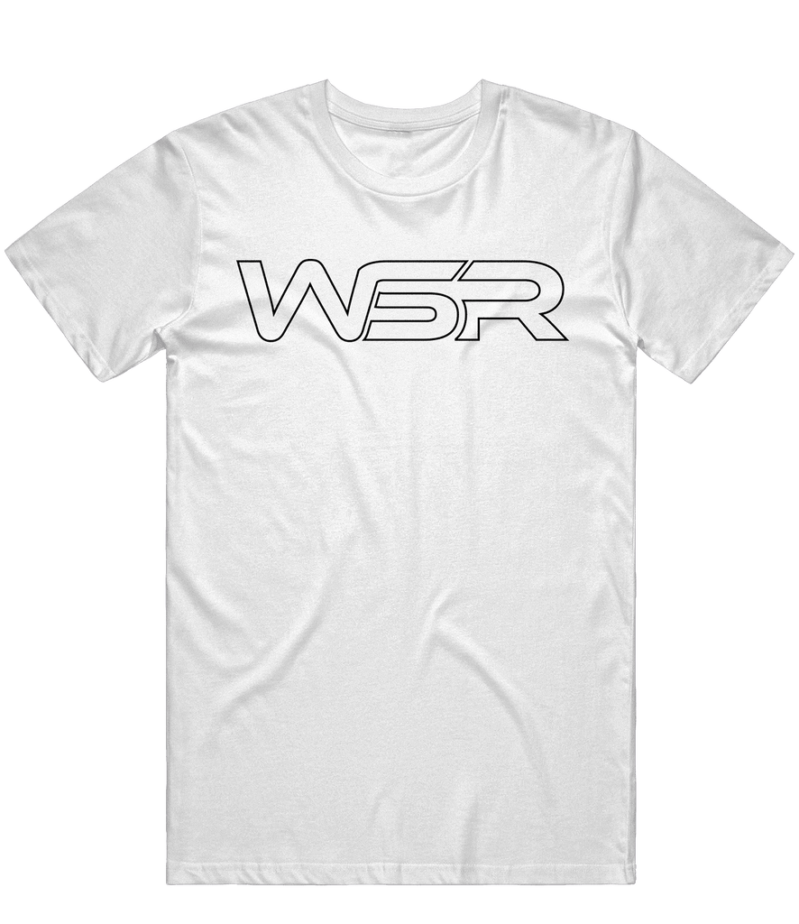 WSR Outline Tee - White - ARMA