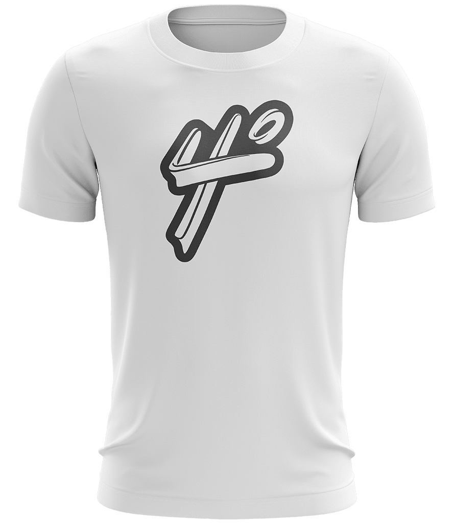 4 Degrees Logo Tee - White - ARMA - T-Shirt