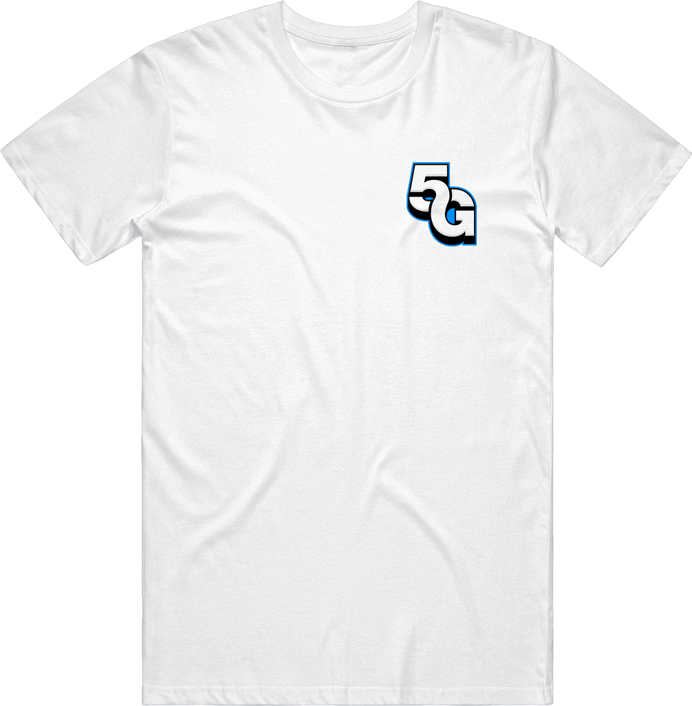 5G Gaming Icon Tee - White - ARMA - T-Shirt