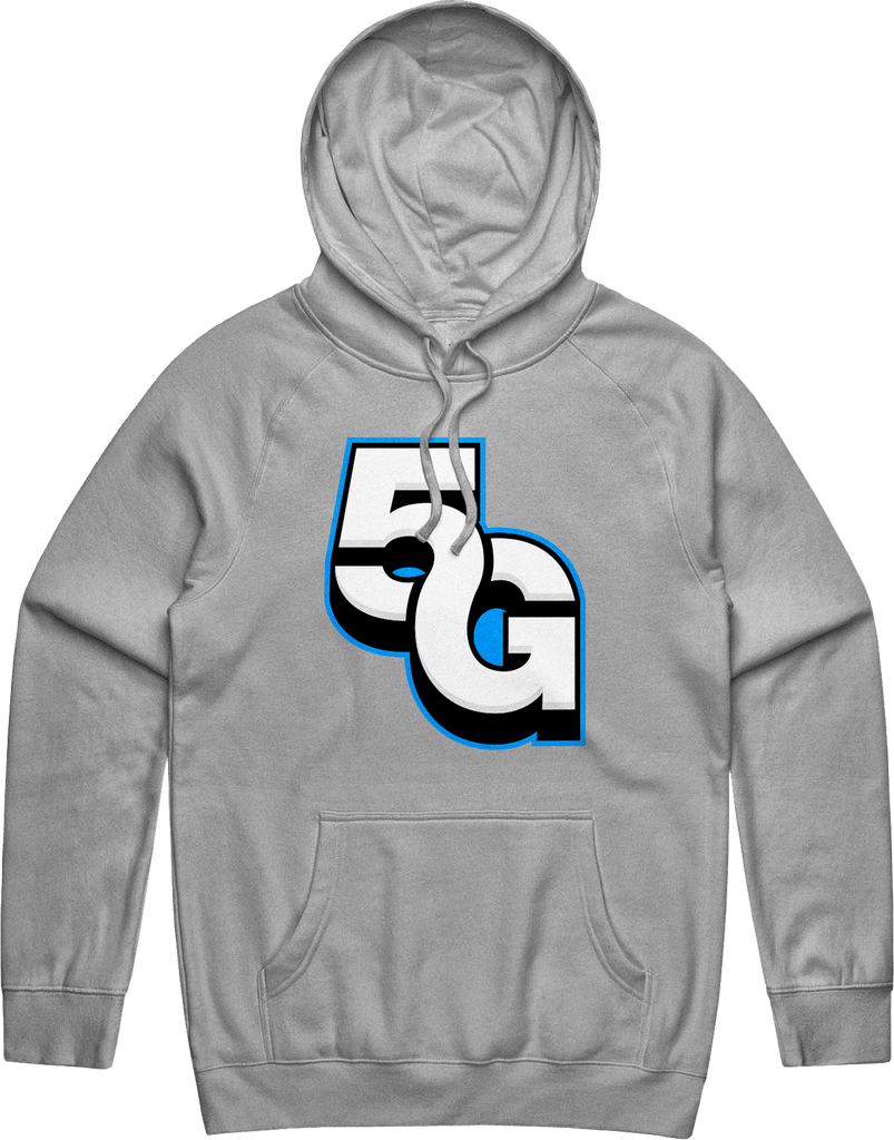 5G Gaming Logo Hoodie - Grey - ARMA - Hoodie