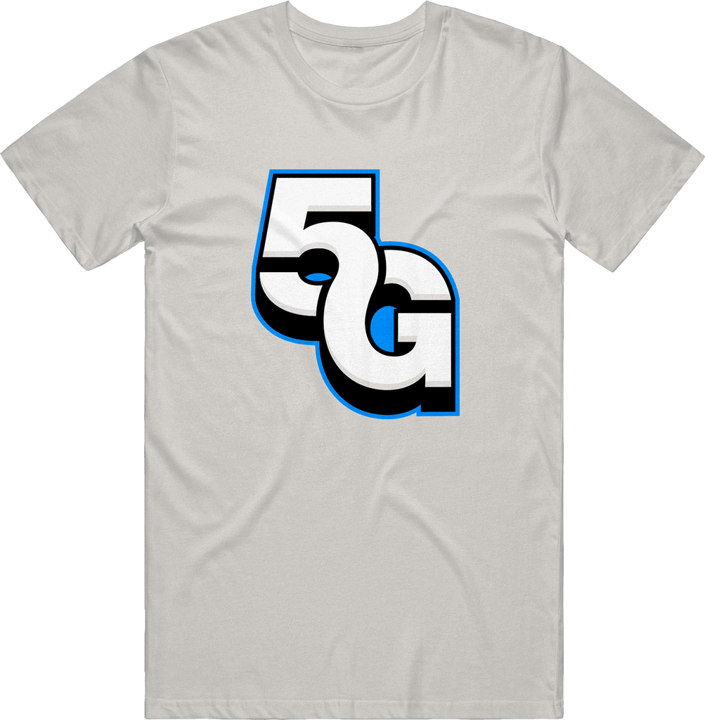 5G Gaming Logo Tee - Light Grey - ARMA - T-Shirt