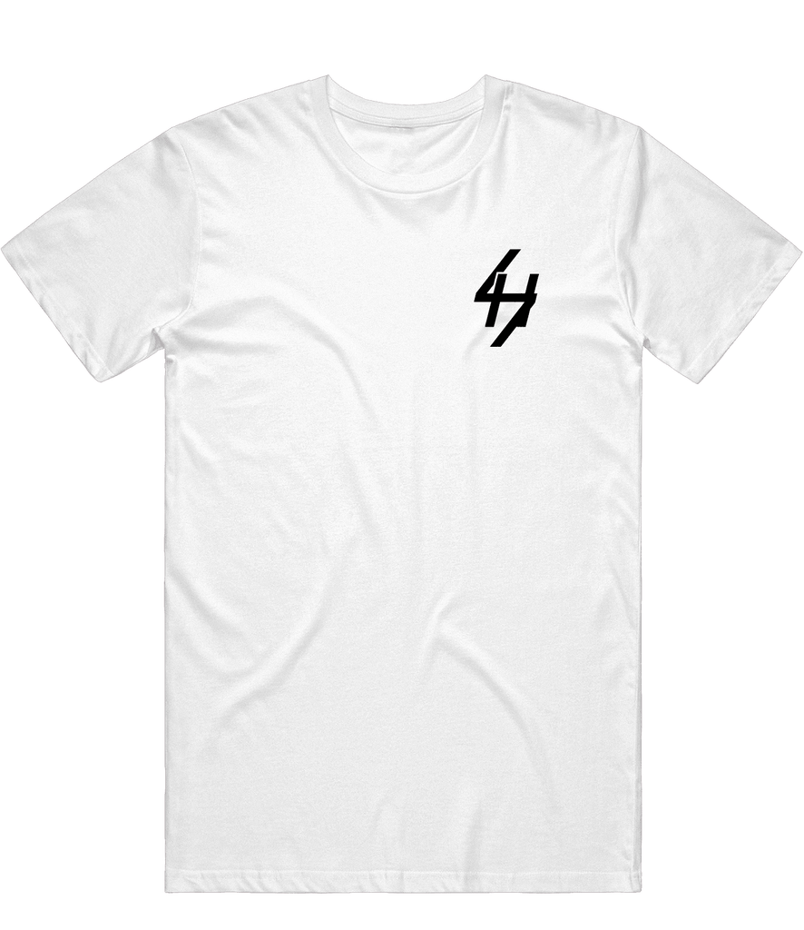 77 Hours Icon Tee - White - ARMA