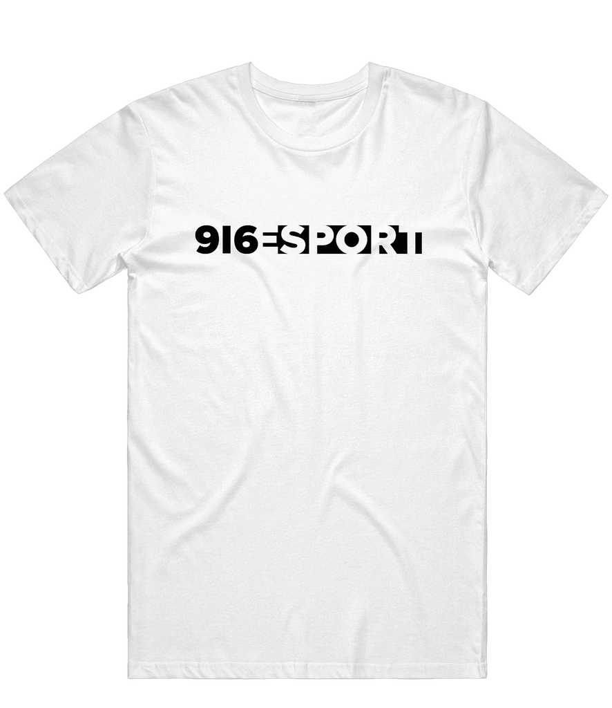 9I6 Esports Text Tee - White - ARMA - T-Shirt