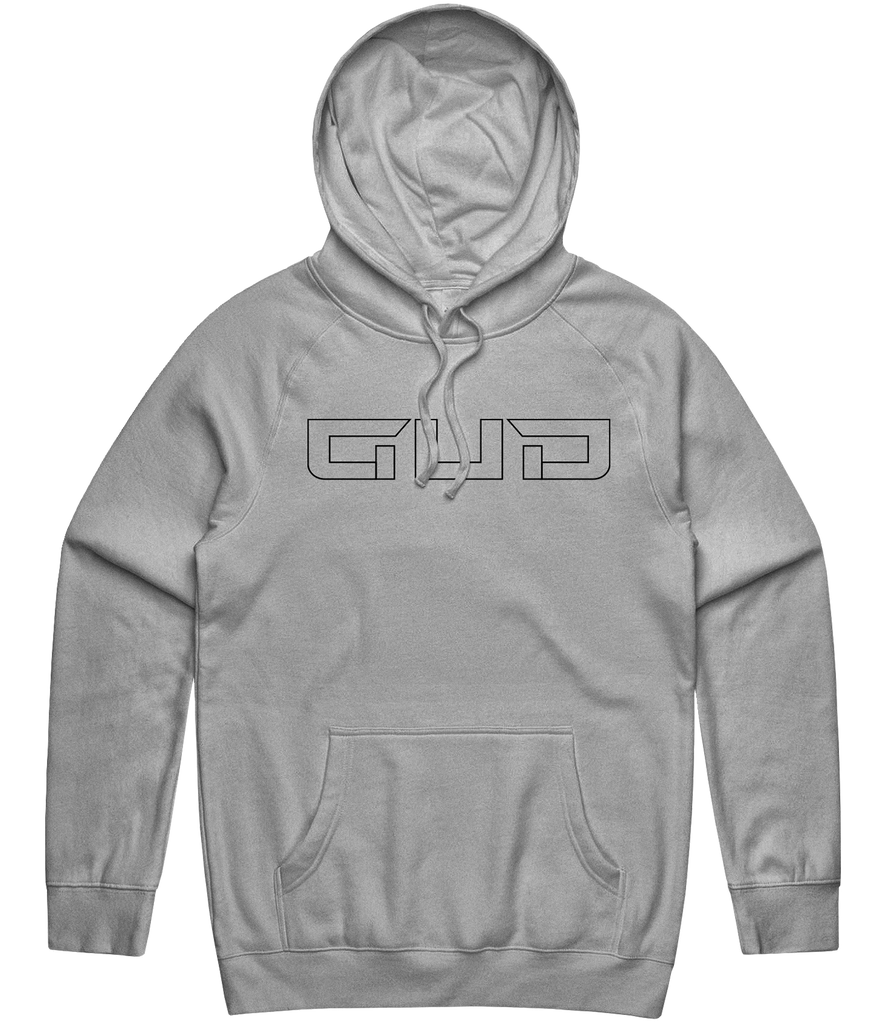 GUD Text Hoodie - Grey