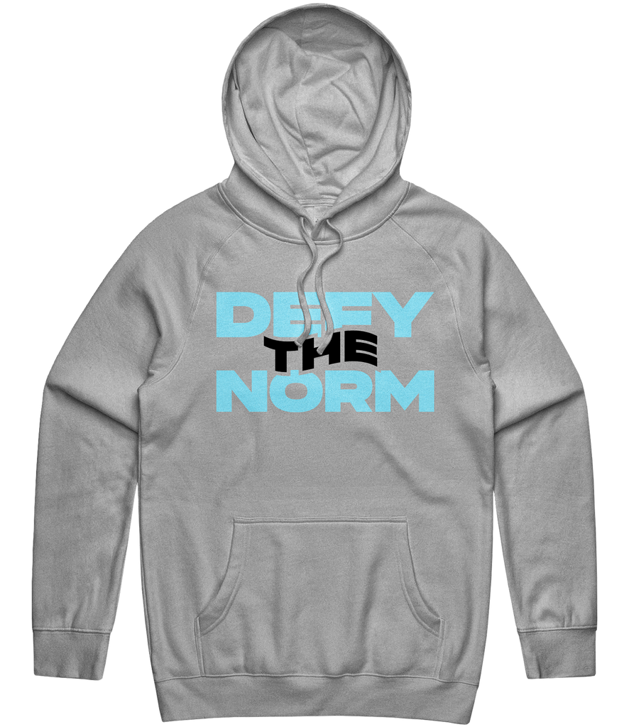 Deviance Gaming "Defy The Norm" Hoodie - Grey