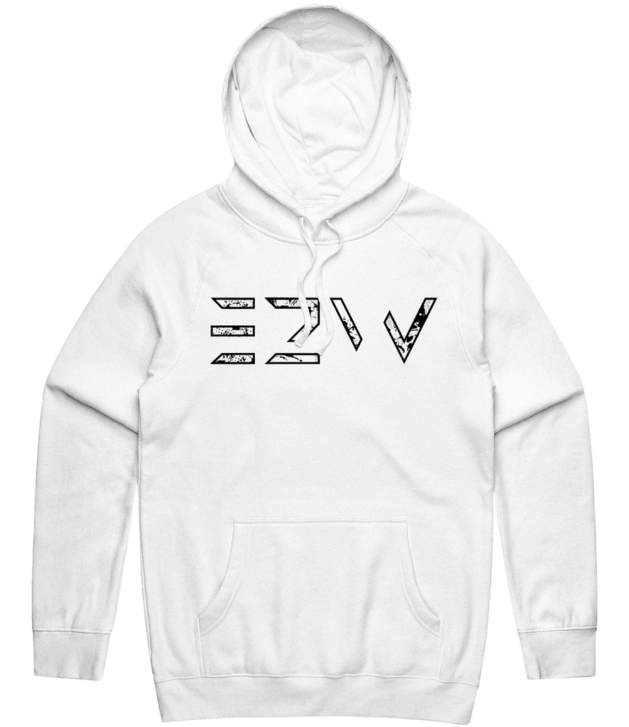 E2W Logo Hoodie - White